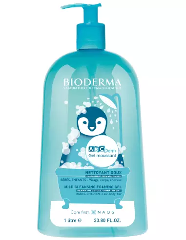 Abcderm Moussant Flacon pompe 1 litre