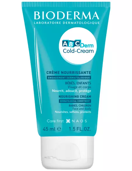 Coldcream visage & corps Abcderm  Tube 45ml