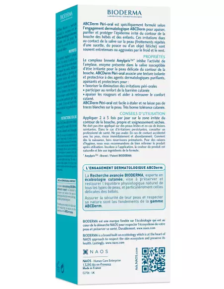 Bioderma Abcderm  Péri oral Tube 40ml