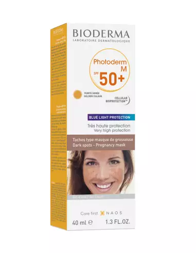 Photoderm M crème teinte dorée SPF 50+ Tube 40ml