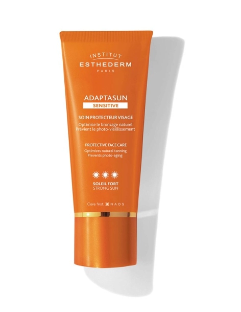 Adaptasun peau sensible crème visage soleil fort Tube 50ml