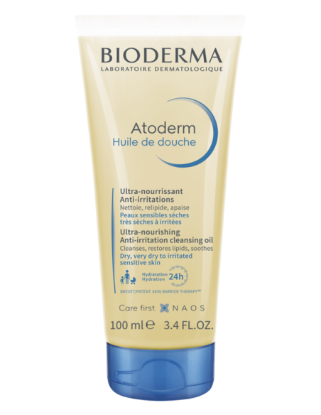 Bioderma Atoderm Huile de douche tube 100ml