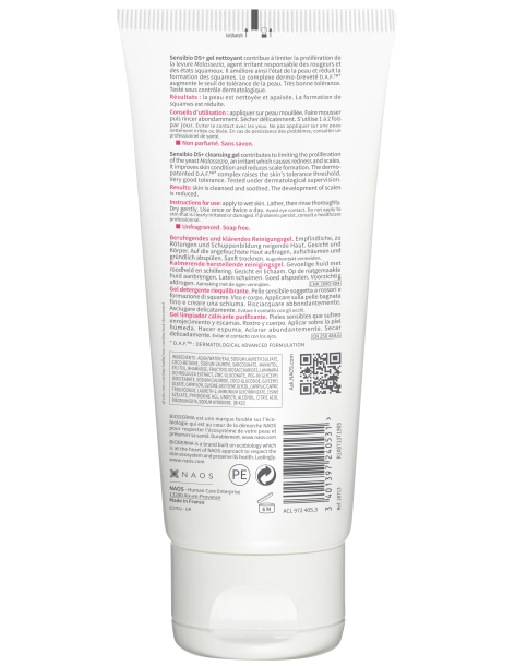 Sensibio DS+ gel moussant  Tube 200ml 2