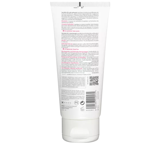 Bioderma Sensibio DS+ gel moussant tube 200ml