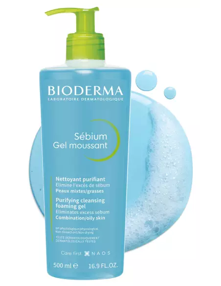 Sébium Moussant Flacon pompe 500 ml