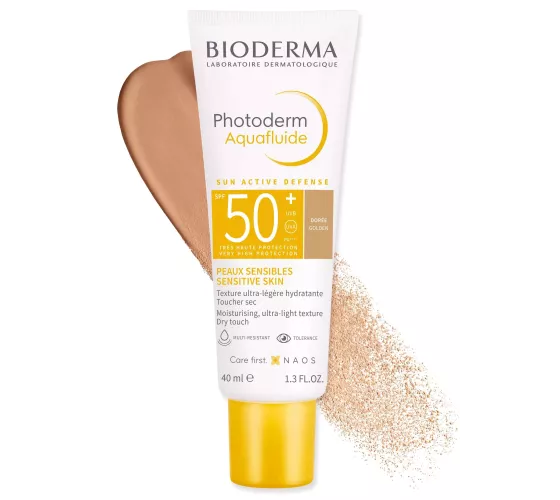 Photoderm  Aquafluide  Doré Tube 40ml SPF 50+