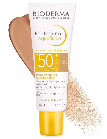 Photoderm  Aquafluide  Doré Tube 40ml SPF 50+