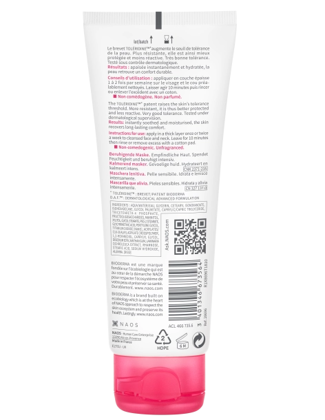 Sensibio Masque Tube 75ml 2