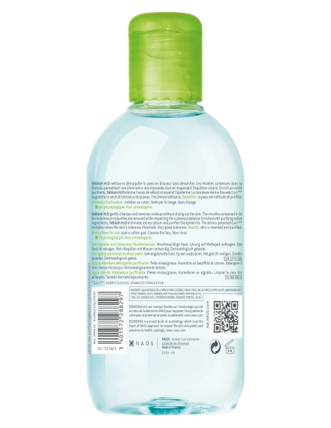 Bioderma Sébium H2O Flacon 250ml 2