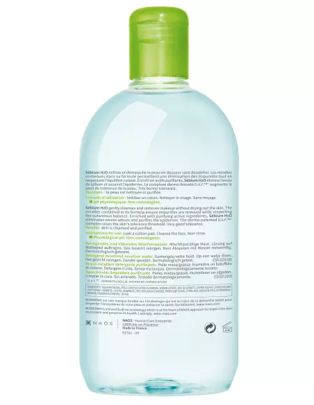 Bioderma Sébium H2O Flacon 500ml