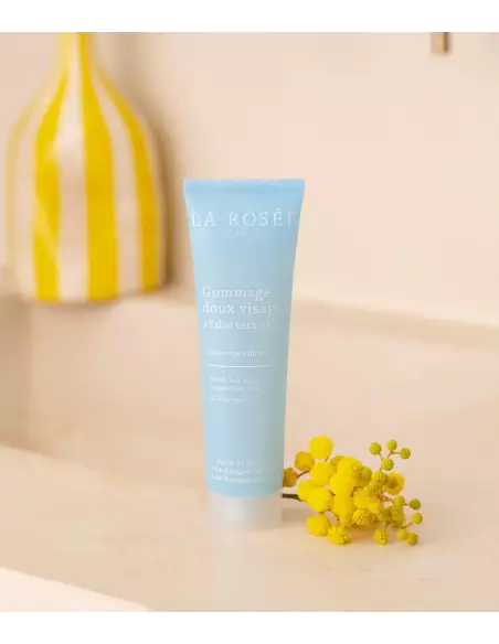 La Rosée Gommage Doux visage  à l'Aloé Véra BIO 60mL