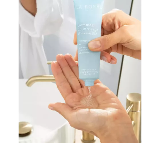 La Rosée Sanftes Gesichtspeeling mit BIO Aloe...