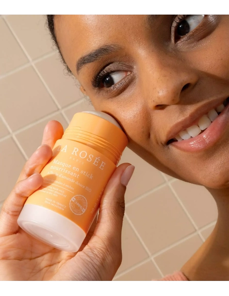 La Rosée nährende Stick-Maske mit BIO-Süßmandelöl 50mL 2