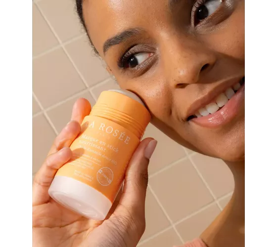 La Rosée nourishing stick mask with organic...