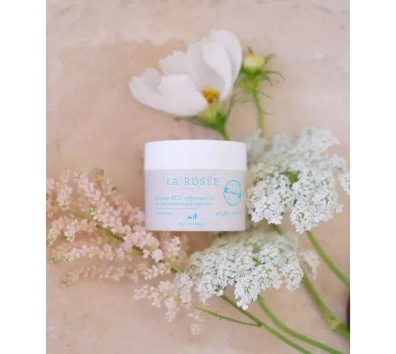 La Rosée SOS repair balm with waxes and...