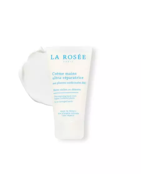La Rosée ultra-repairing hand cream with organic medicinal plants 50ML