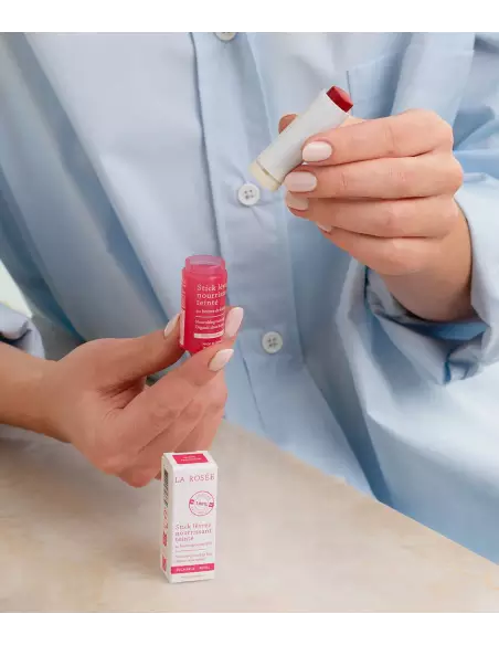 La Rosée Recharge Stick lèvres nourrissant teinté au beurre de Karité BIO 4,5G