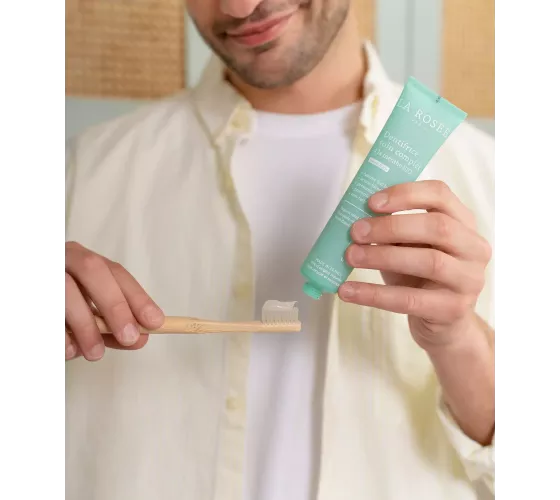 La Rosée organic mint complete care toothpaste...