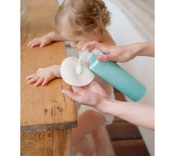 Mon petit La Rosée Cleansing milk with organic...