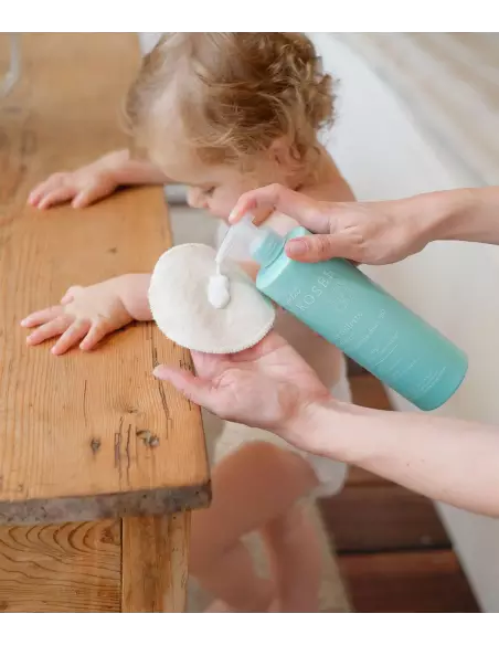 Mon petit La Rosée Lait de toilette nettoyant à l'huile d'amande douce BIO 400ml