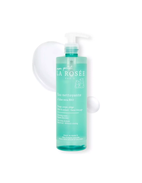 Mon petit La Rosée Eau nettoyante à l'aloe vera BIO 400ml