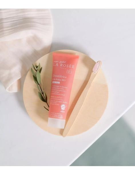 Mon petit La Rosée dentifrice à la fraise BIO 50 ml 2