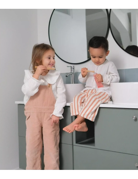 Mon petit La Rosée Zahnpasta mit Erdbeergeschmack BIO 50 ml 2