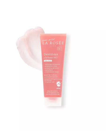 Mon petit La Rosée organic strawberry toothpaste 50 ml