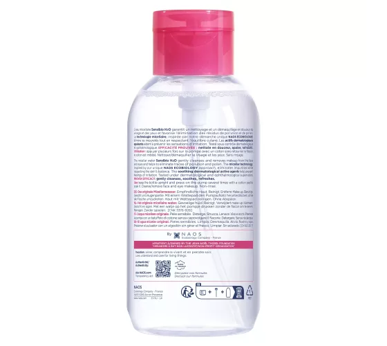Bioderma Sensibio H2O 500 ml  avec pompe inversée