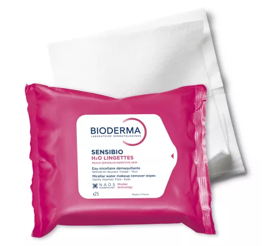 Bioderma Sensibio H2O lingettes 25 lingettes