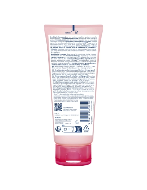 Sensibio Gel moussant tube de 100 ml 2