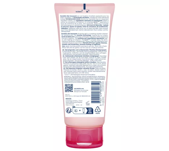 Bioderma Sensibio Foaming Gel tube 100 ml