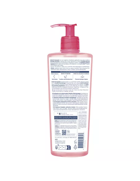 Bioderma Sensibio Gel moussant flacon pompe 500 ml