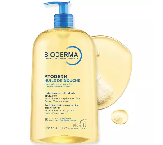 Bioderma Atoderm Huile de douche Flacon pompe 1...