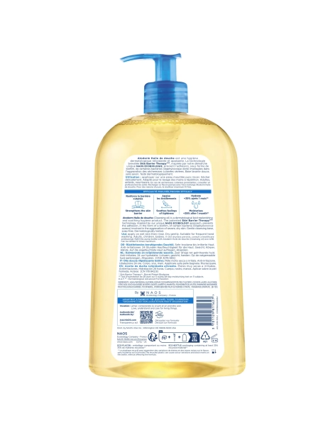 Bioderma Atoderm Huile de douche Flacon pompe 1 litre 2