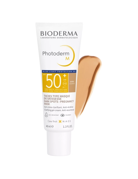 Photoderm M crème teinte dorée SPF 50+ Tube 40ml