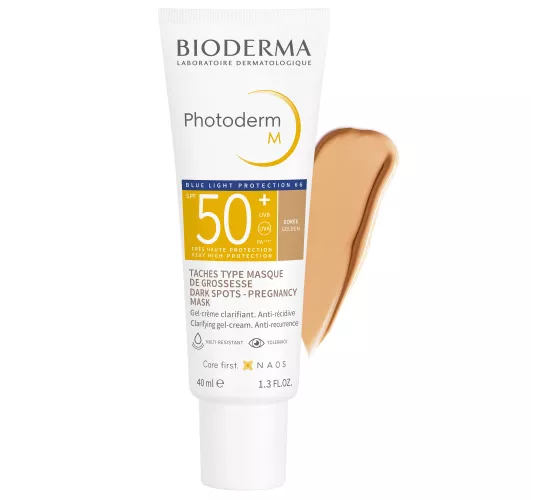 Bioderma Photoderm M crème teinte dorée SPF 50+...