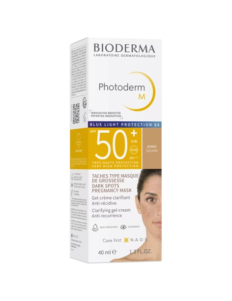 Photoderm M crème teinte dorée SPF 50+ Tube 40ml 2