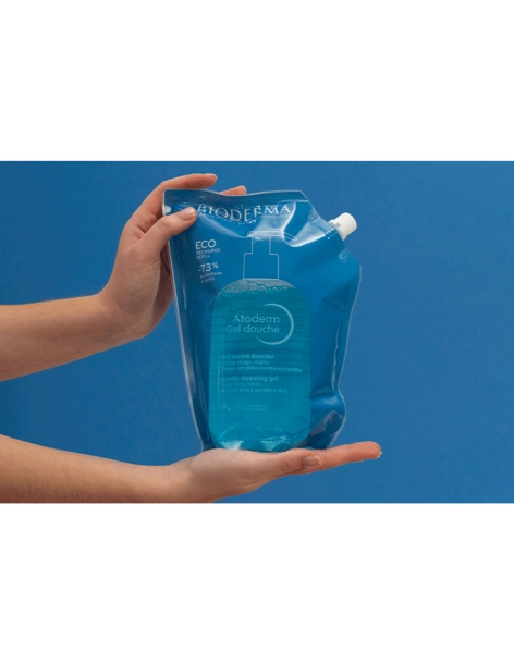 Bioderma Atoderm  Eco- recharge gel douche flacon pompe 1L 2