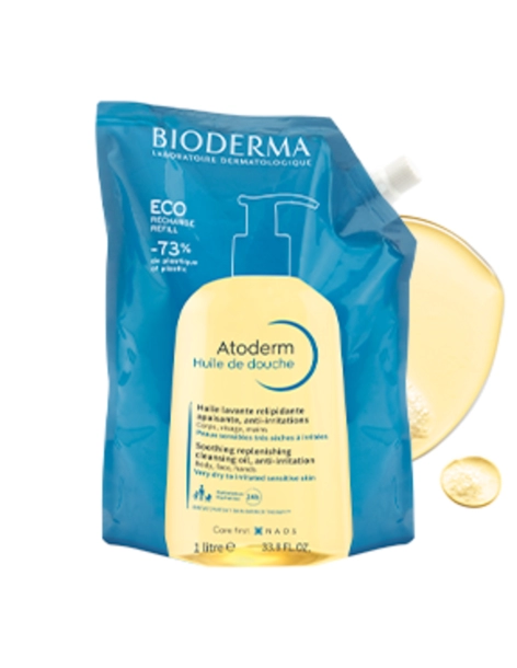 Bioderma Atoderm Eco-refill shower oil 1L