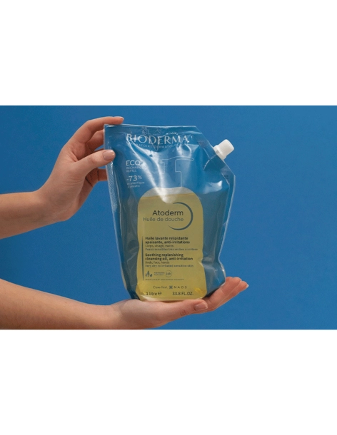 Bioderma Atoderm Eco-recharge Duschöl 1L 2