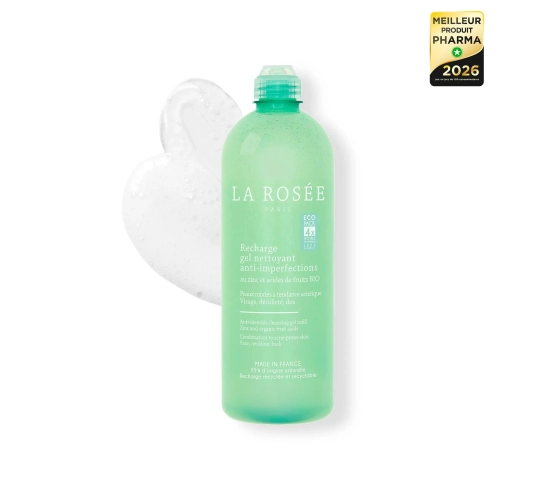 La Rosée gel nettoyant anti imperfections au...