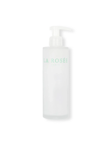 La Rosée Empty refillable glass bottle for cleansing gel