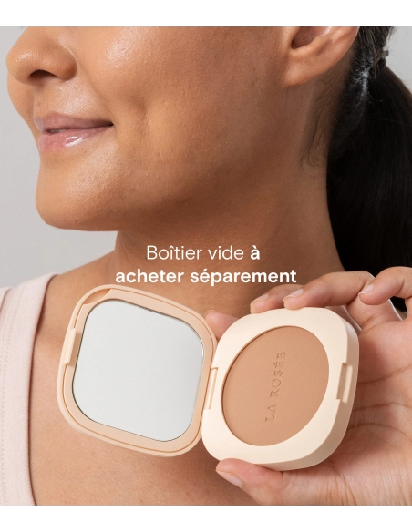 La Rosée Compact foundation powder refill - medium dark
