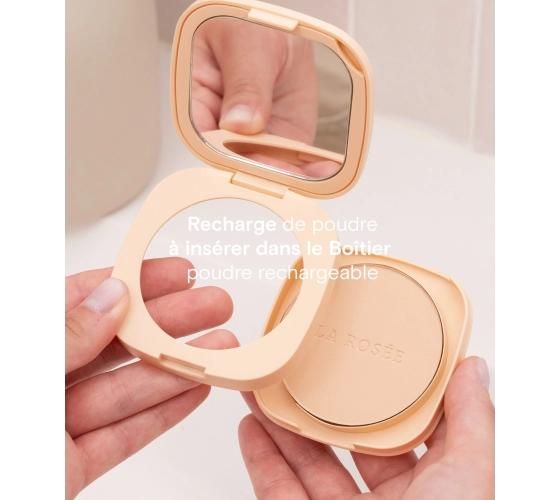 La Rosée compact foundation powder refill -...