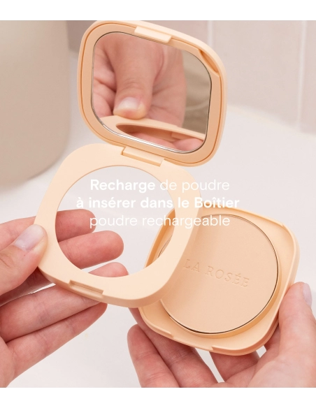 La Rosée compact foundation powder refill - light shade