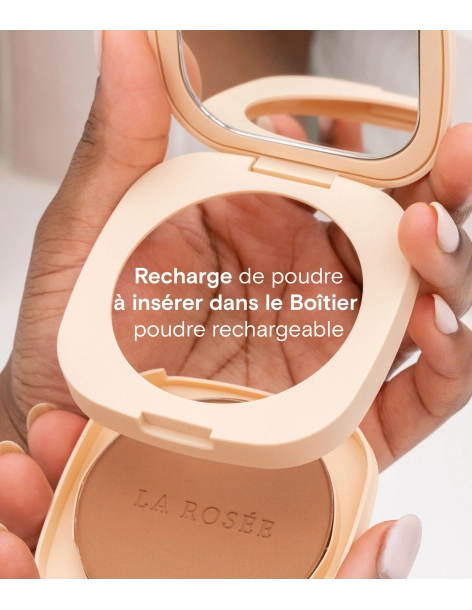 La Rosée recharge Poudre de teint compacte - teinte foncée 2