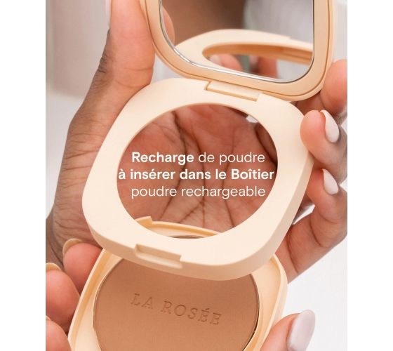 La Rosée compact foundation powder refill -...
