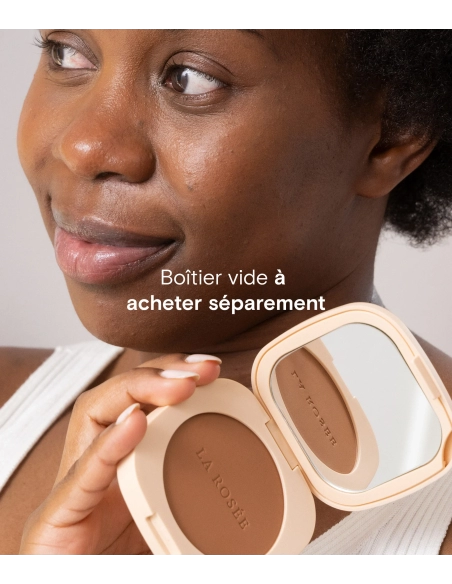 La Rosée compact foundation powder refill - dark shade