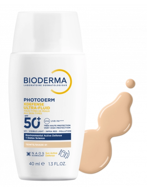 Bioderma Photoderm XDefense ultrafluid SPF50+ teinte claire